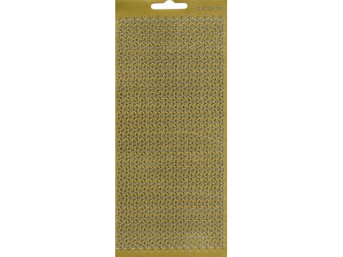 Stickersy, naklejki ażurowe - Gwiazdki, szlaczek, złote