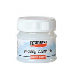 Aqua varnish - Pentart - glossy, 50 ml