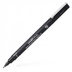 Fineliner Pen Pin Brush 200 - Uni - black