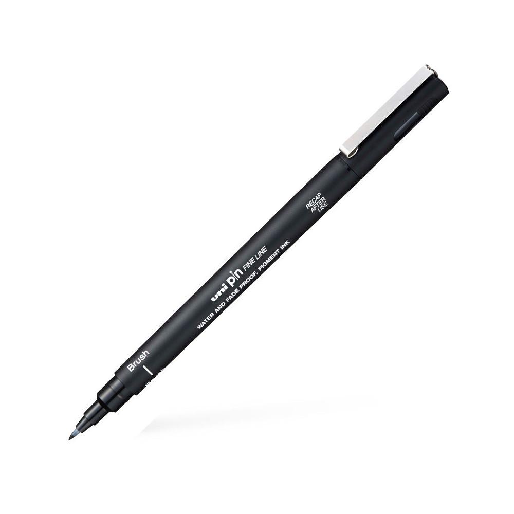 Fineliner Pen Pin Brush 200 - Uni - black