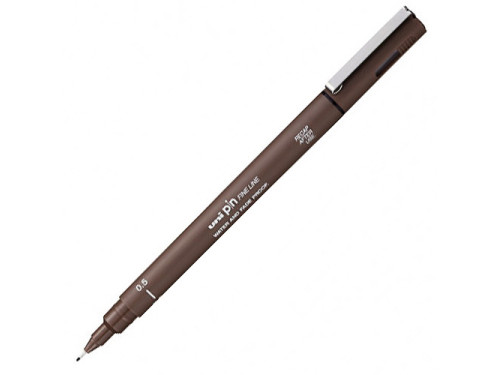 Fineliner Pen UNI PIN 005-200 sepia