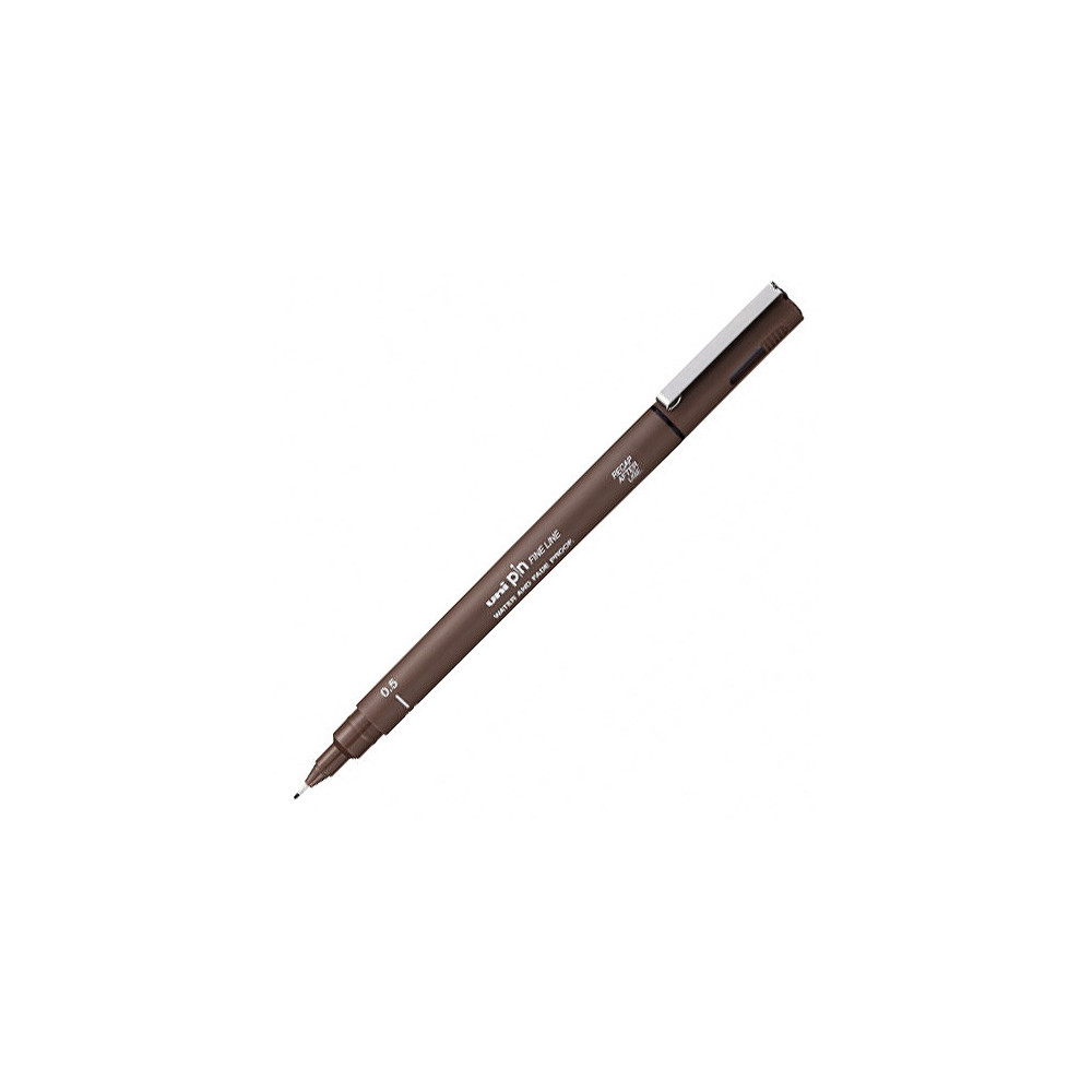 Cienkopis kreślarski Pin 200 - Uni - sepia, 0,5 mm