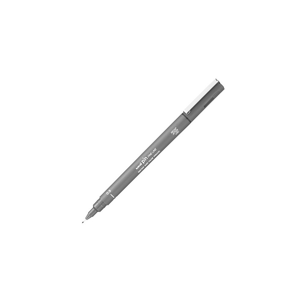 Cienkopis kreślarski Pin 200 - Uni - jasnoszary, 0,5 mm