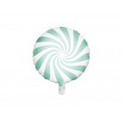Foil balloon Candy - mint, 35 cm
