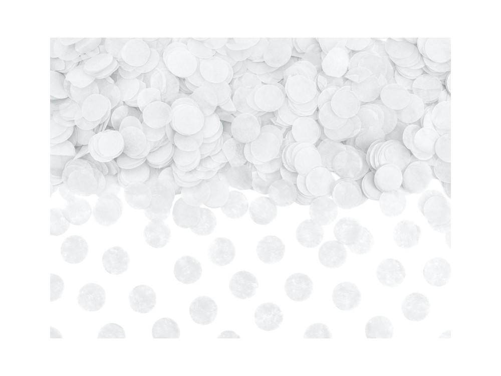 Confetti Circles - white, 15 g