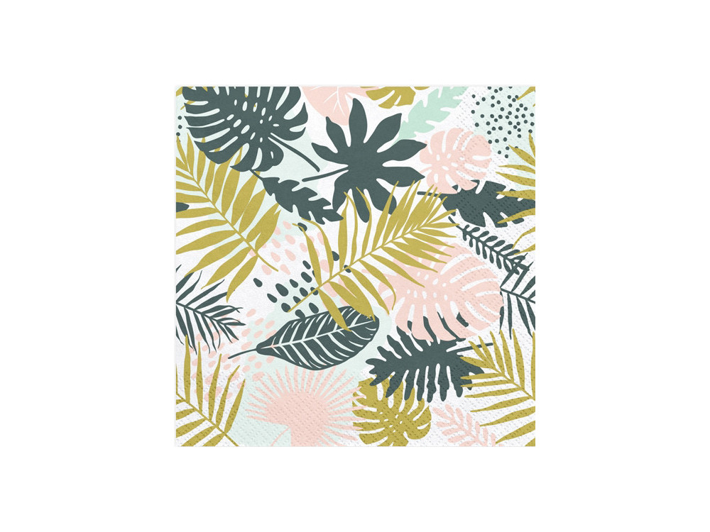 Paper napkins Aloha Leaves - 20 pcs.