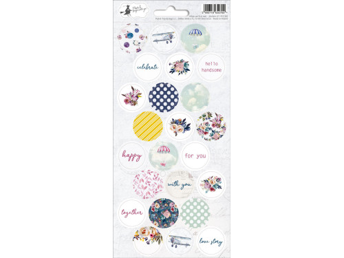 Sticker sheet When we first met 03, 10,5 x 23 cm