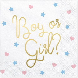 Decorative napkins, Boy or Girl?