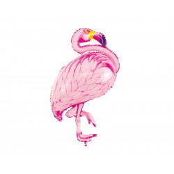 Foil balloon - Flamingo, pink