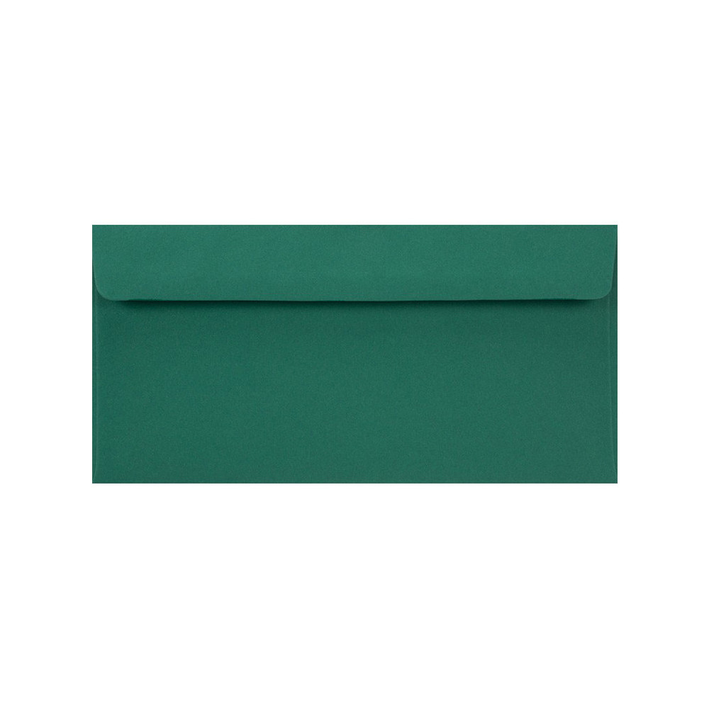 Koperta Burano 90g - DL, English Green, ciemnozielona