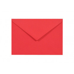 Sirio Color Envelope 115g - C7, Lampone, red