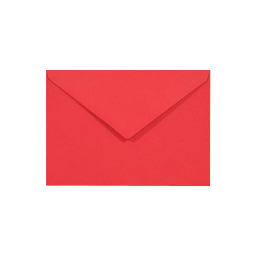 Sirio Color Envelope 115g - C7, Lampone, red