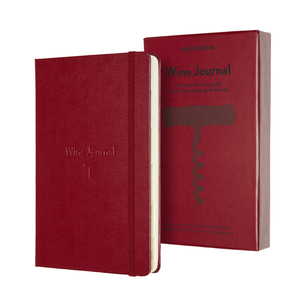Notatnik A5 - Moleskine - Wine Journal