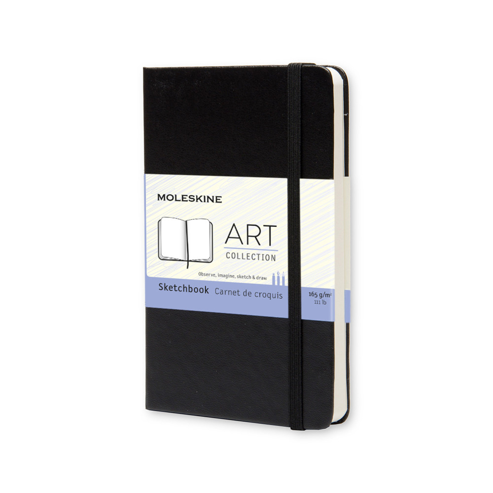 Sketchbook - Moleskine - hard, pocket, black