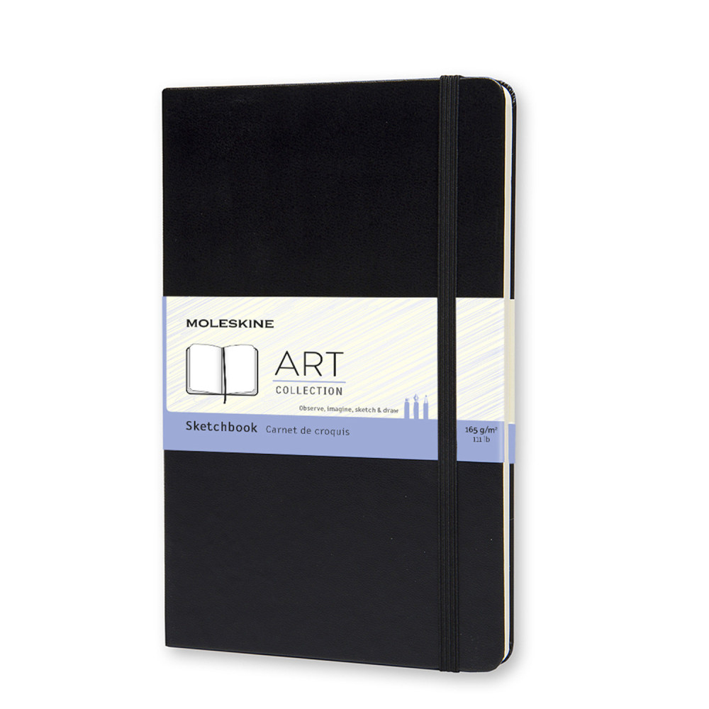Sketchbook - Moleskine - hard, L, black, 104 pages