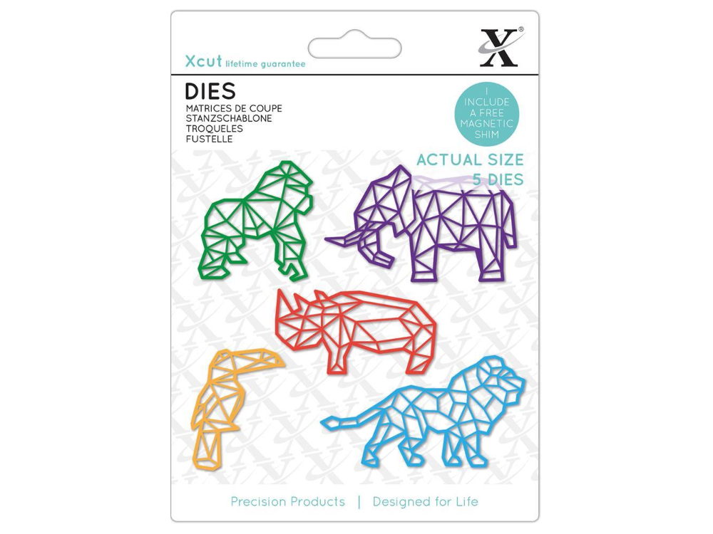 Xcut Dies Folk Rabbit Die Cut Stencils 2 Dies