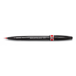 Marker Brush Sign Pen Artist B - Pentel - Red