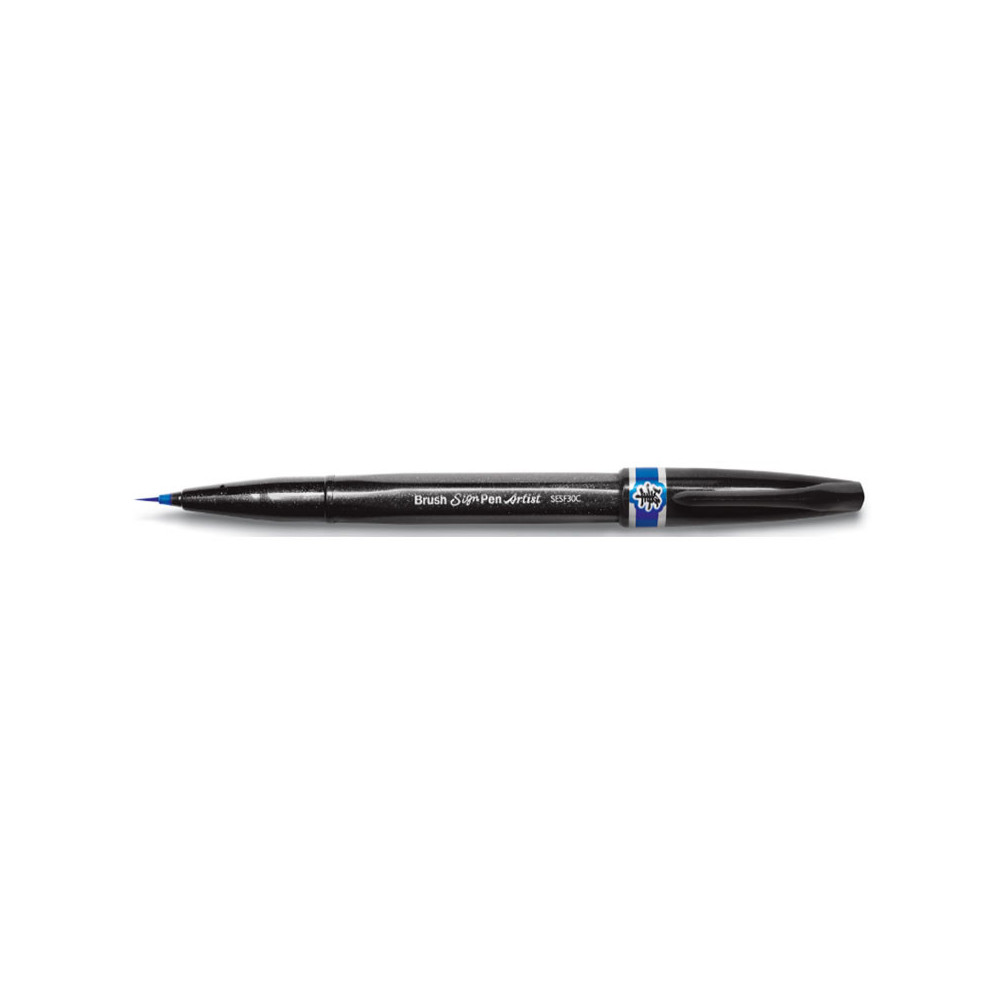 Marker Brush Sign Pen Artist C - Pentel - Blue