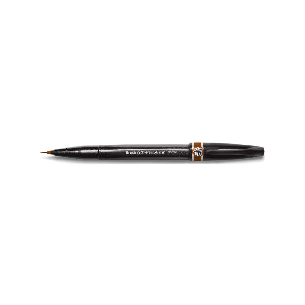Pisak pędzelkowy Brush Sign Pen Artist - Pentel - brązowy