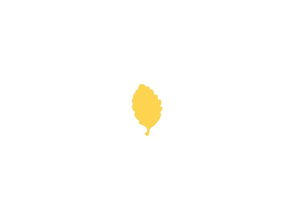 Craft Punch Birch Leaf 013 - DpCraft - 2,5 cm