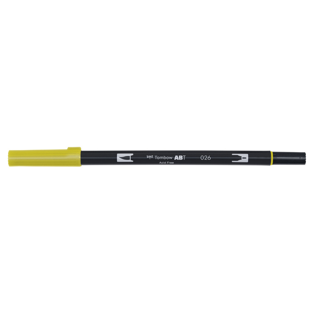 Pisak dwustronny Dual Brush Pen - Tombow - Yellow Gold