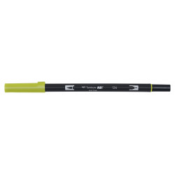 Pisak dwustronny Dual Brush Pen - Tombow - Light Olive