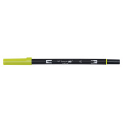 Pisak dwustronny Dual Brush Pen - Tombow - Chartreuse
