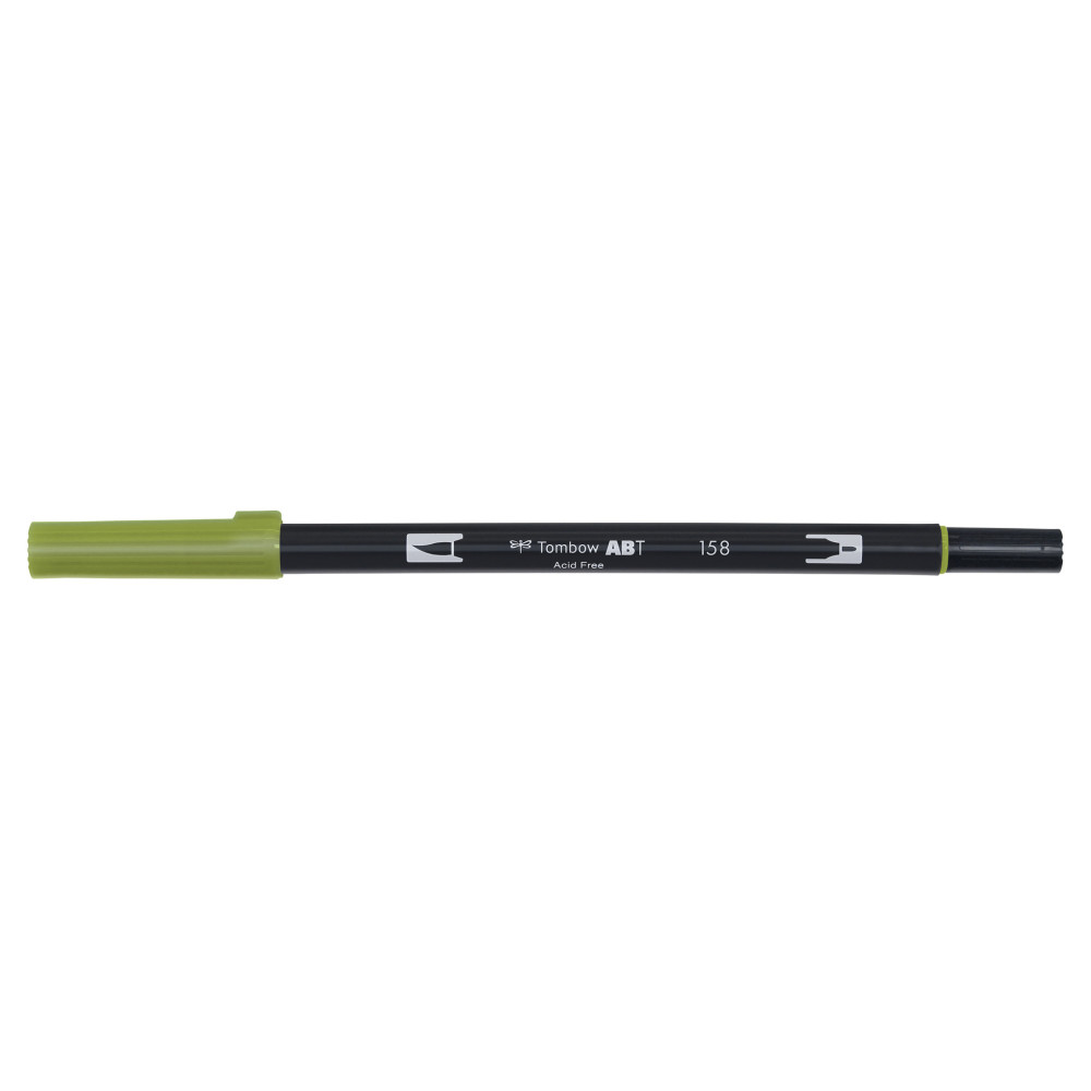 Dual Brush Pen - Tombow - Dark Olive