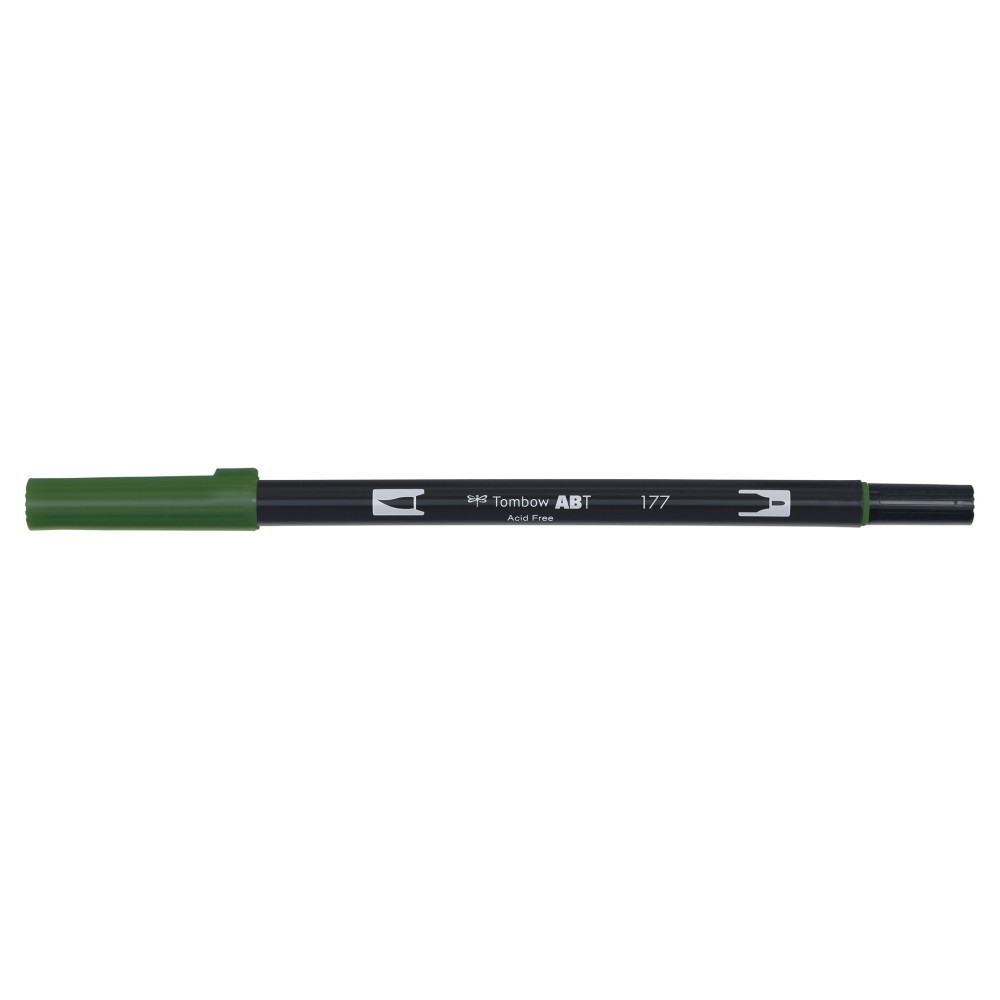 Dual Brush Pen - Tombow - Dark Jade