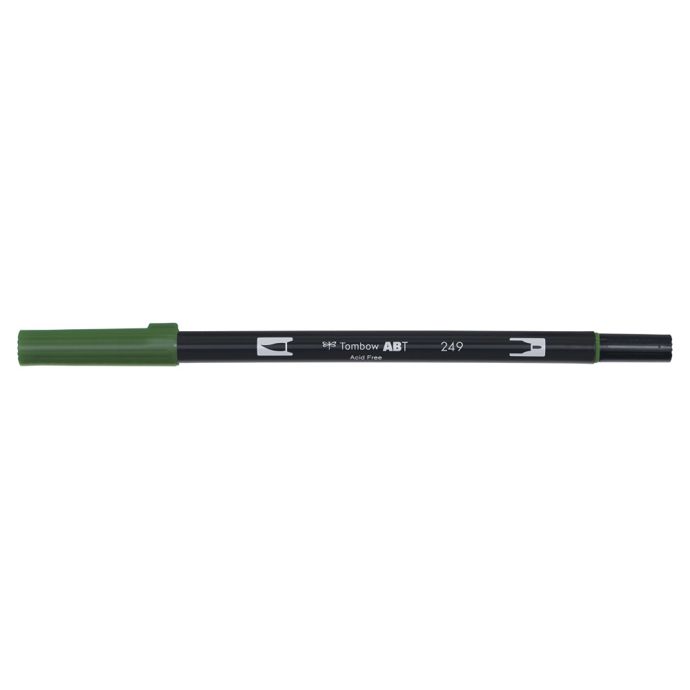 Pisak dwustronny Dual Brush Pen - Tombow - Hunter Green