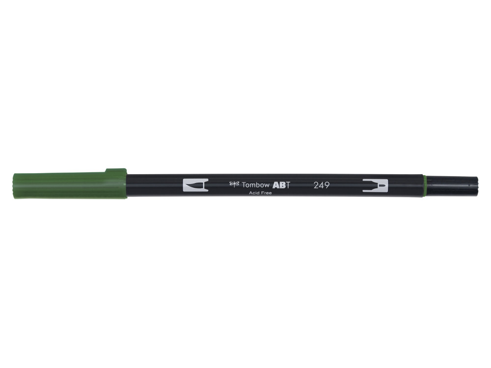 Pisak dwustronny Dual Brush Pen - Tombow - Hunter Green
