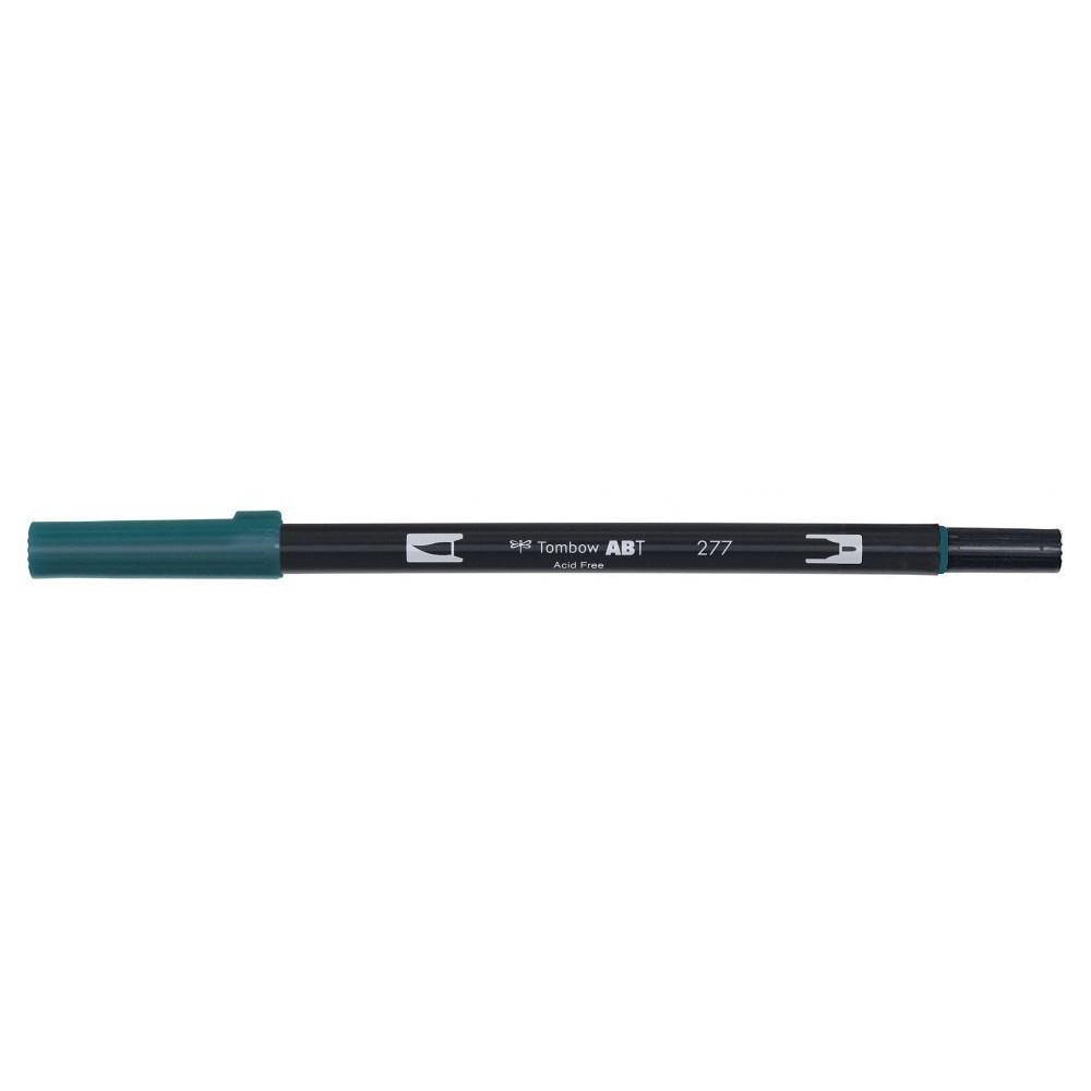 Pisak dwustronny Dual Brush Pen - Tombow - Dark Green