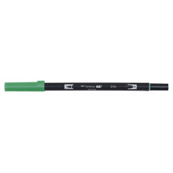 Pisak dwustronny Dual Brush Pen - Tombow - Green
