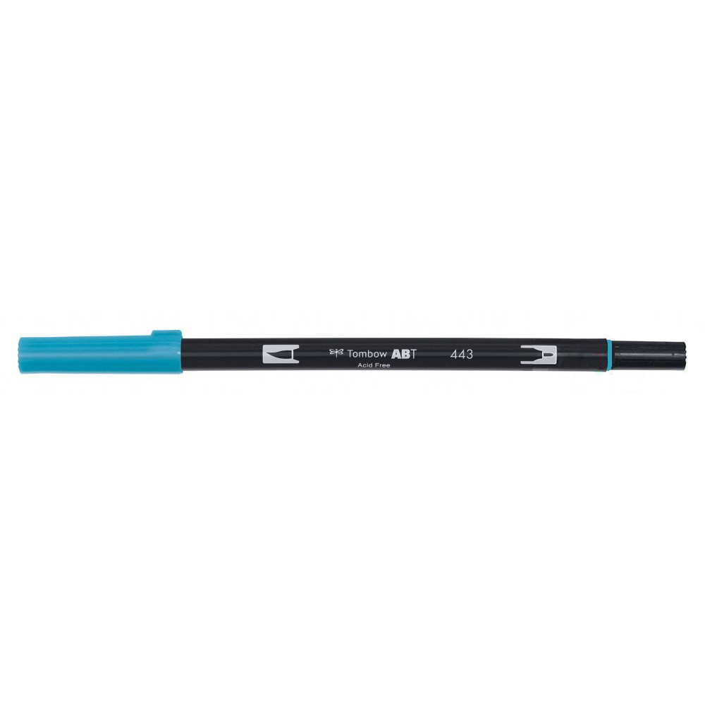 Pisak dwustronny Dual Brush Pen - Tombow - Turquoise