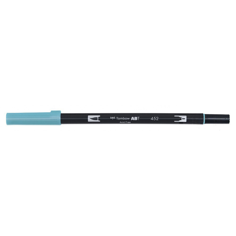 Pisak dwustronny Dual Brush Pen - Tombow - Process Blue
