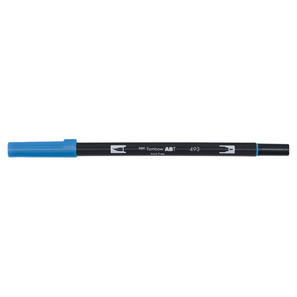 Pisak dwustronny Dual Brush Pen - Tombow - Reflex Blue