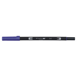 Pisak dwustronny Dual Brush Pen - Tombow - Deep Blue