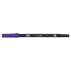 Pisak dwustronny Dual Brush Pen - Tombow - Imperial Purple