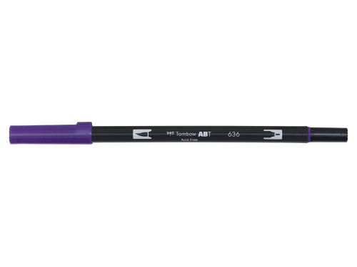 Pisak dwustronny Dual Brush Pen - Tombow - Imperial Purple