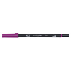 Pisak dwustronny Dual Brush Pen - Tombow - Purple