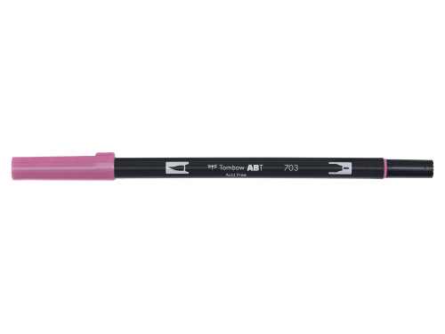 Pisak dwustronny Dual Brush Pen - Tombow - Pink Rose
