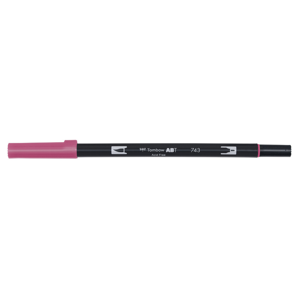 Pisak dwustronny Dual Brush Pen - Tombow - Hot Pink