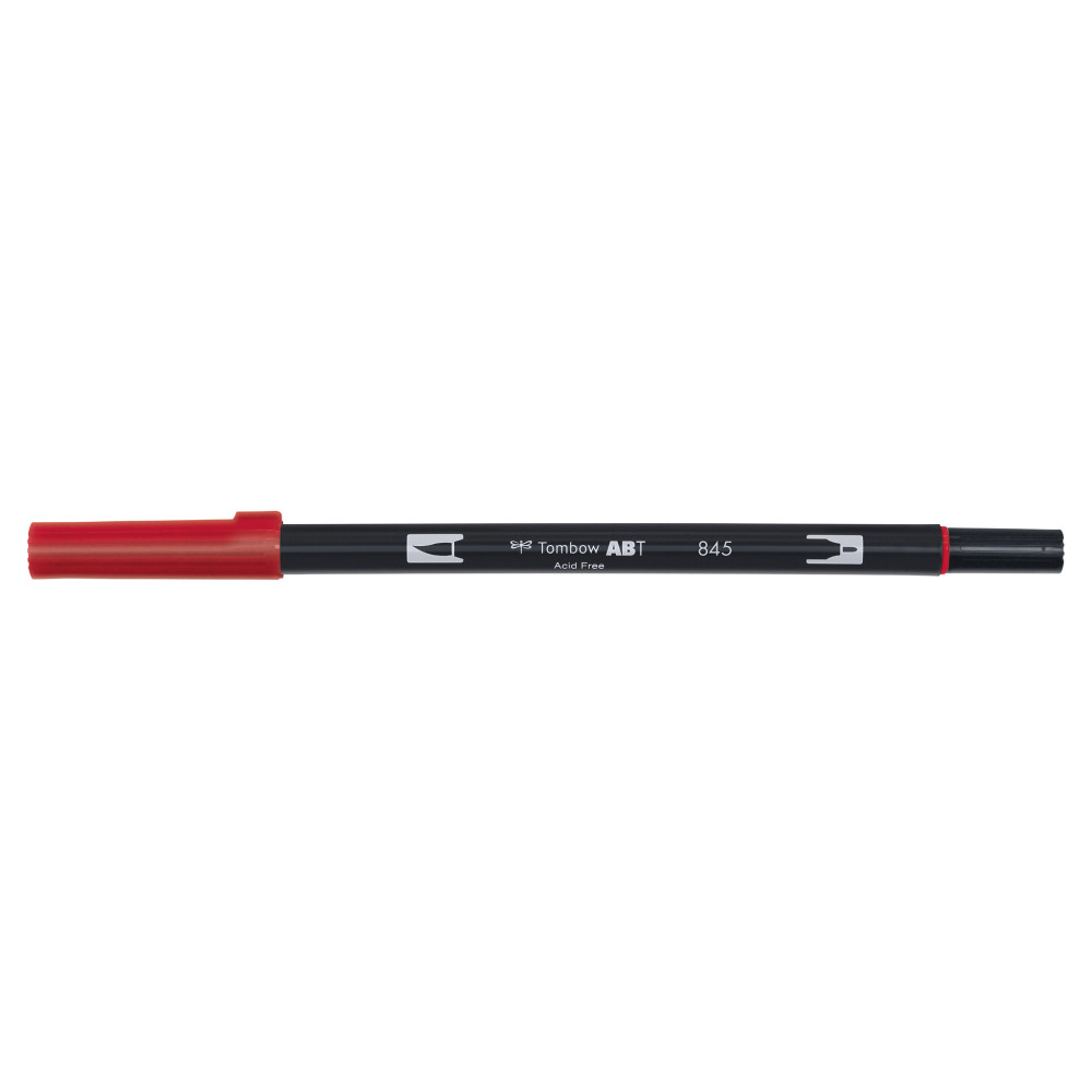 Dual Brush Pen - Tombow - Carmine