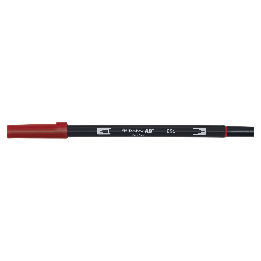 Pisak dwustronny Dual Brush Pen - Tombow - Chinese Red
