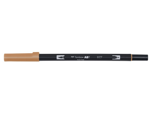 Pisak dwustronny Dual Brush Pen - Tombow - Saddle Brown