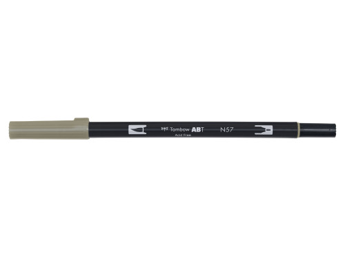 Pisak dwustronny Dual Brush Pen - Tombow - Warm Grey 5