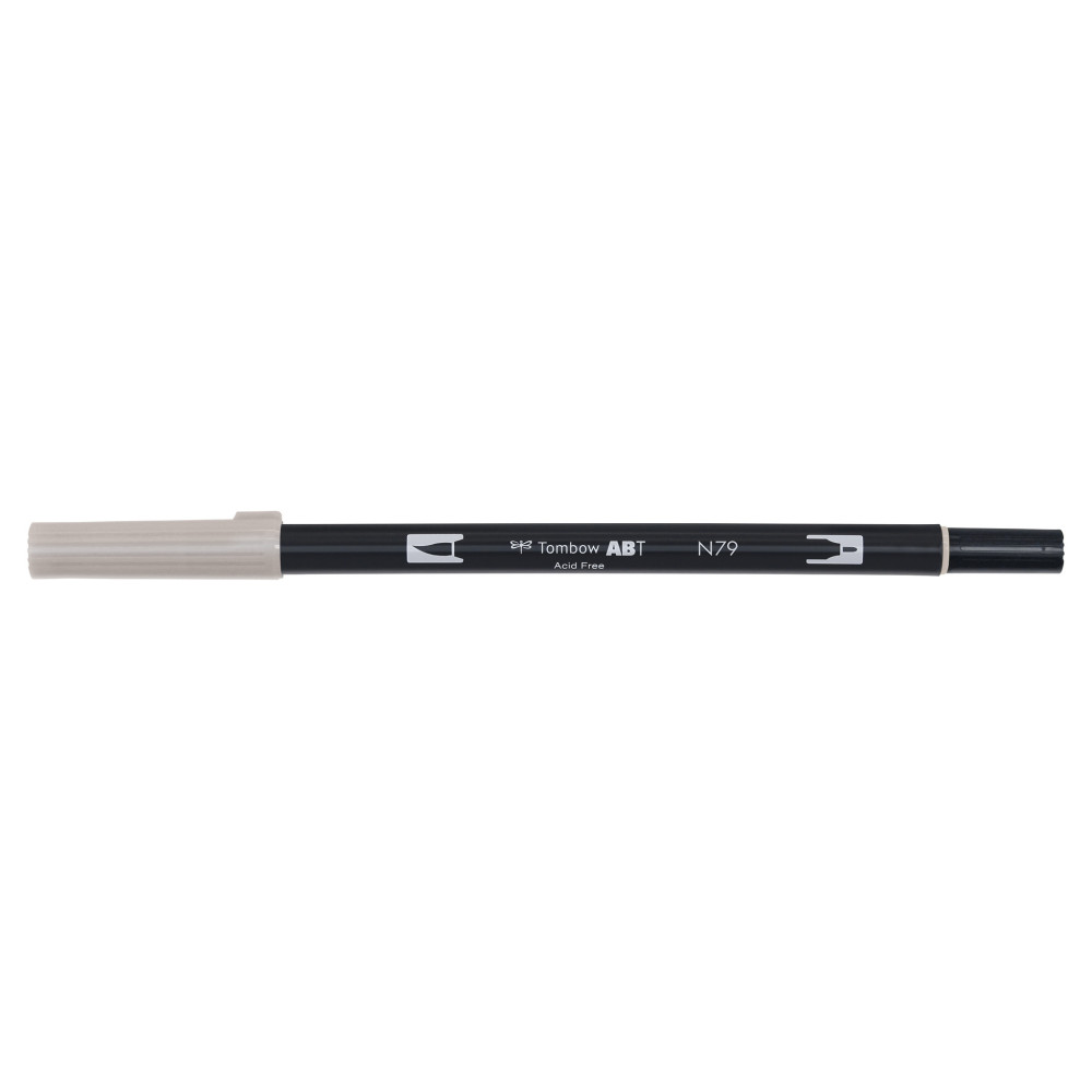 Pisak dwustronny Dual Brush Pen - Tombow - Warm Grey 2