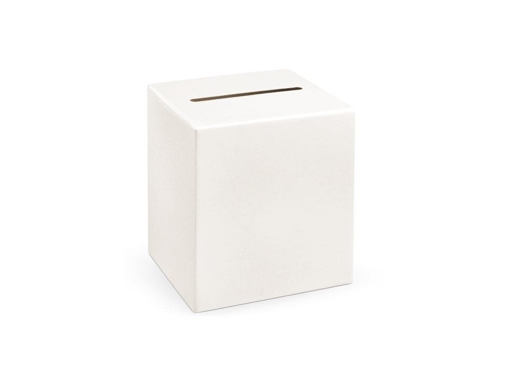 Wedding card box, cream