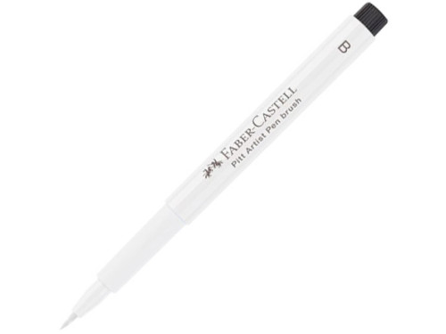 Pitt Artist Pen Brush - Faber-Castell - 101, White