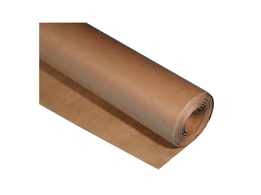 Papier pakowy w rolce - kraft szary, 50 x 300 cm